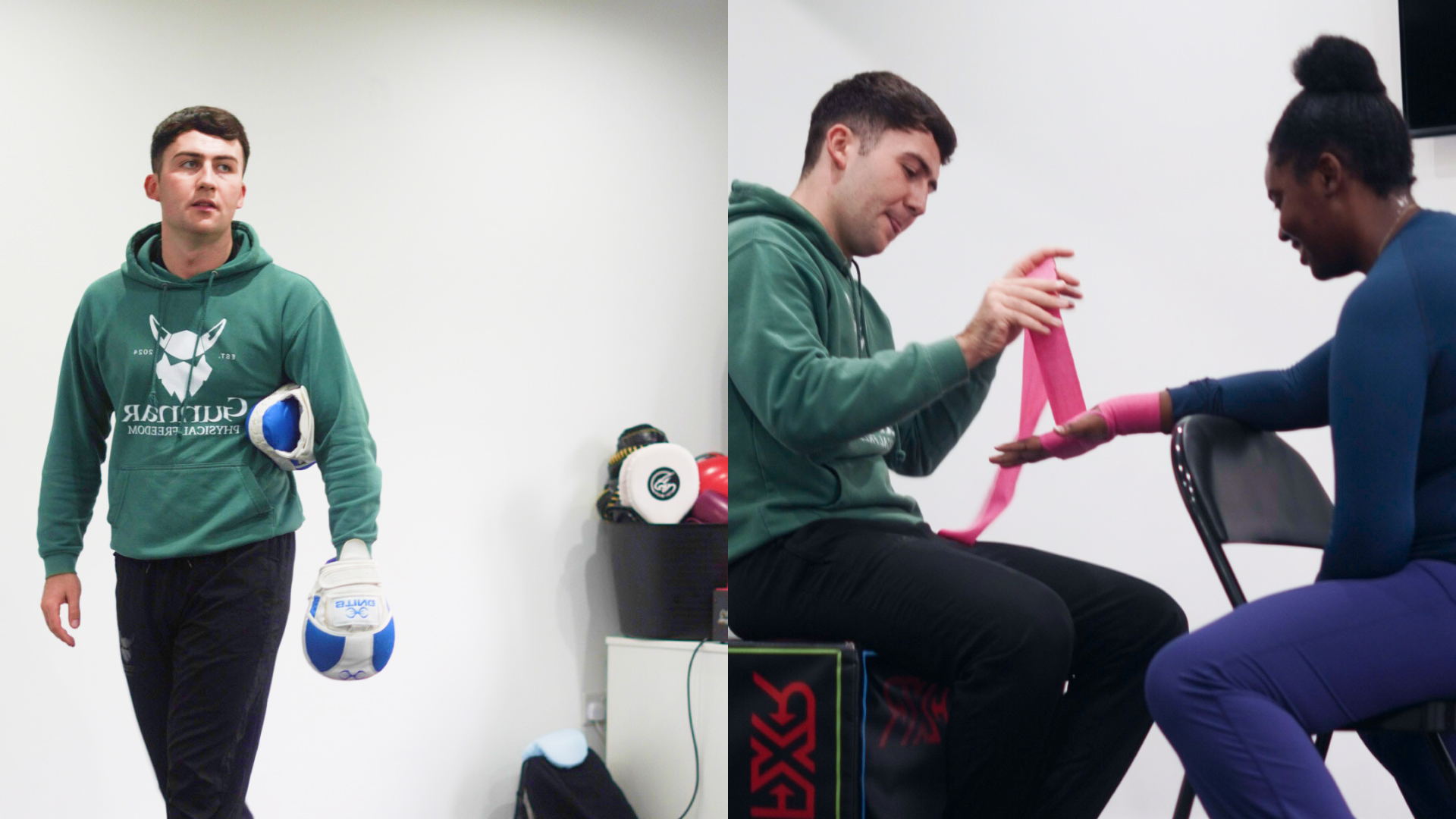 1-to-1 boxing fitness coaching session
